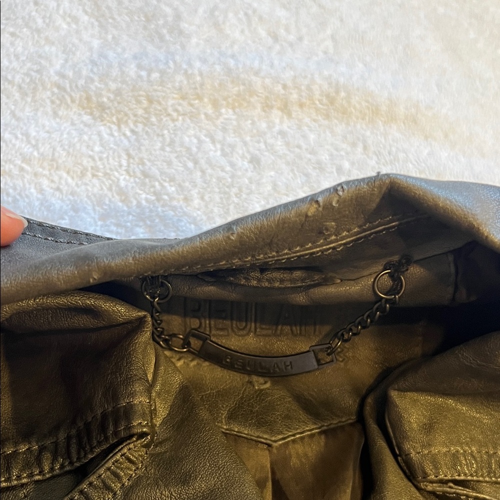 Beulah Gray Shell Motto Jacket - Picture 10 of 11